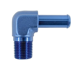 90° Male NPT to Barb Fitting