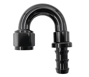 180° Push On Style Fittings